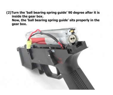 Bearing Spring Guide, open-butt gear box (Umarex)