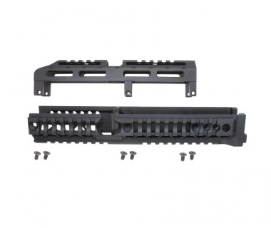 AKM (T.Marui GBB) CNC 6061 Aluminium Alpha 10" Quad Rail Handguard