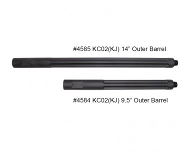 KC02 (KJ) CNC 6061 Aluminium 9.5" Outer Barrel