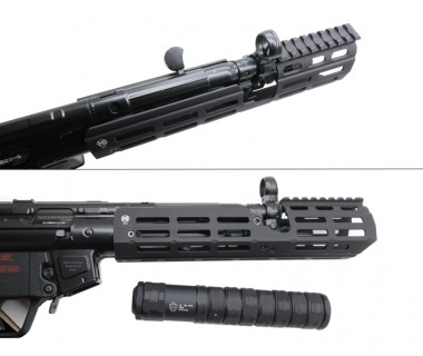 MP5 (Marui Next Gen) CNC Aluminium M-LOK S-Handguard (2025)