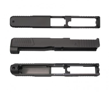 Glock 17Gen5 (T.Marui) CNC 6061 Aluminium EXT2 style slide set (-M14)