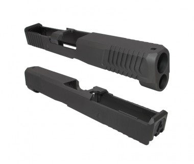 Glock 17Gen5 (T.Marui) CNC 6061 Aluminium EXT2 style slide set (-M14)