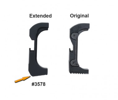 Glock 17&19 Gen 4&5  (T.Marui) CNC Aluminium A-style Left-hand Extended Mag-Catch