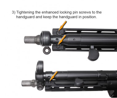 MP5 (VFC) CNC 6061 Aluminium Monolithic Handguard