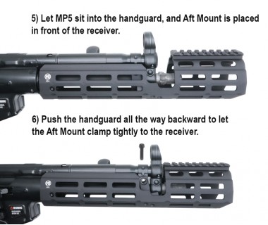 MP5 (VFC) CNC Aluminium M-LOK S-Handguard (2025)