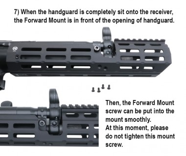 MP5 (VFC) CNC Aluminium M-LOK S-Handguard (2025)