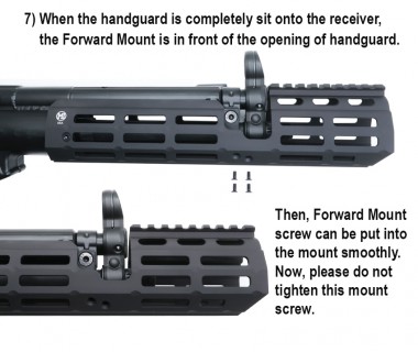 HK53 (VFC) CNC Aluminium M-LOK S-Handguard