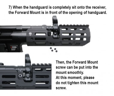 MP5K (VFC) CNC Aluminium M-LOK S-Handguard (2025)