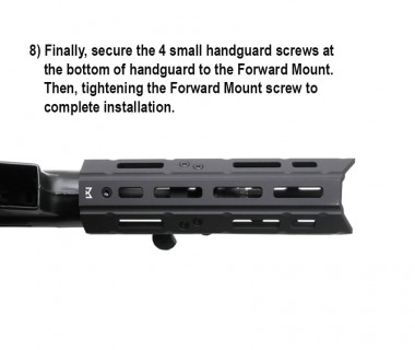 MP5K (VFC) CNC Aluminium M-LOK S-Handguard (2025)