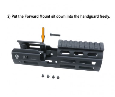 MP5K (VFC) CNC Aluminium M-LOK S-Handguard (2025)