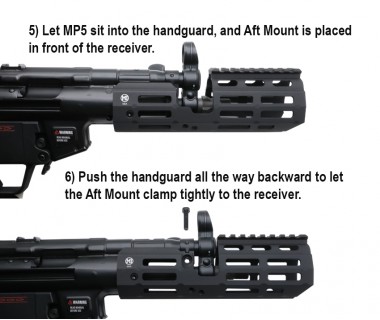 MP5K (VFC) CNC Aluminium M-LOK S-Handguard (2025)